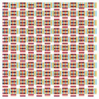 Colorful pattern of repeating geometric squares on a grid, lively design showcasing a mix of colorful squares and rectangles arranged in an eye-catching pattern vector