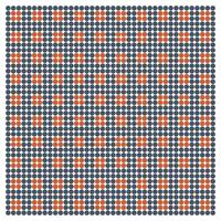 A striking square seamless print pattern composed of bright orange and green squares, forming an eye-catching and harmonious visual display. vector