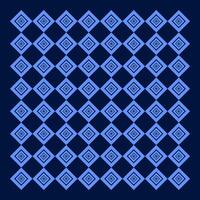 a blue square pattern on a dark blue background vector