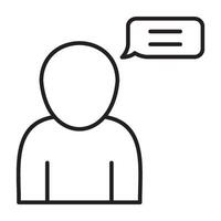 Speech bubbles, speaking of people vector