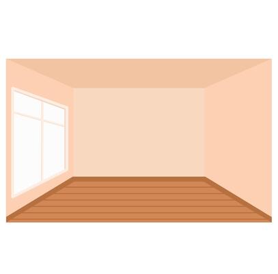 empty room with wooden floor and window