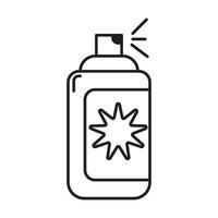 Spray icon on white background vector