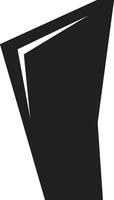 Minimalist illustration featuring a slightly open door, creating a sense of intrigue, opportunity, and the unknown, against a stark white background vector