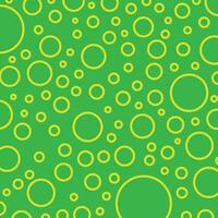 Green Geometric Circle Pattern Background vector