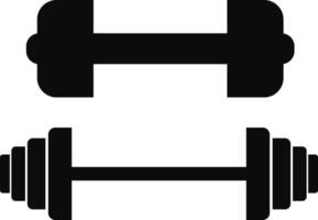 dumbbell icon set. dumbbell icon. perfect for workout and exercise vector