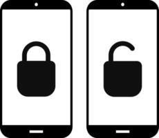 lock icon security symbol. locked, unlock icon button. Technology business and travel freedom concept. vector