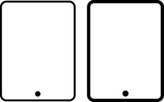 tablet icon set. Electronic and devices related icons. Electronic devices and gadgets vector