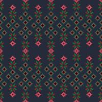 Abstract ethnic geometric pattern design for background or wallpaper,Ikat geometric folklore ornament. vector