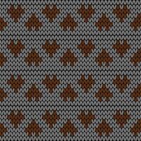 Knitting design is a hobby. vector
