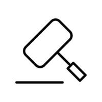 This is a Nice Law Judge Icon Design vector