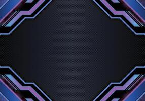 Modern abstract technology background. vector