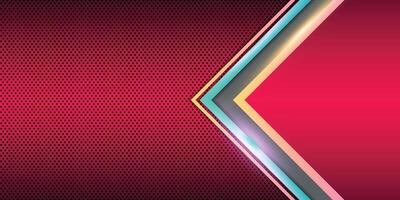 Futuristic technology banner background vector