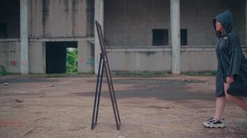 Mysterious Reflection in an Abandoned Space video
