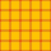 Contour pattern background seamless, multicultural plaid tartan fabric. Woven texture textile check in bright and golden poppy colors. vector