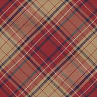 Plaid pattern seamless. Check fabric texture. Stripe square background. textile design. vector