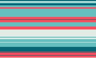 Geometric stripes seamless pattern with horizontal lines in varied colours, creating an abstract background. Ideal for textile design, wallpaper, or graphic prints. vector