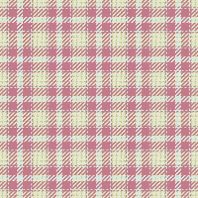 Easter tartan textile , oktoberfest seamless plaid pattern. Advertising fabric texture check background in light and red colors.