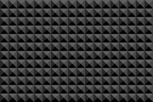 Abstract seamless polygonal pattern black vector