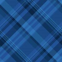 Greeting pattern fabric background, interior tartan check seamless. New york plaid texture textile in blue and cyan colors. vector
