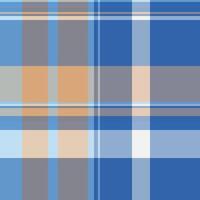 Micro pattern textile seamless, italian tartan check texture. Manufacture fabric background plaid in blue and cyan colors. vector