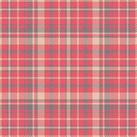 Tartan plaid pattern seamless. Print fabric texture. Check background. vector