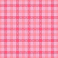 Close-up texture pattern background, delicate seamless tartan textile. Improvement plaid check fabric in red and light colors. vector