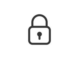 Close icon sign. Cancel symbol padlock web design. Error, denied, avoid or wrong data button. vector
