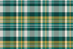 Yard textile plaid, masculine fabric background pattern. Self seamless check tartan texture in teal and pastel colors. vector