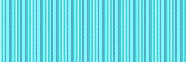 Native fabric vertical stripe, neat texture lines textile. Aesthetic background seamless pattern in cyan and blue colors. vector