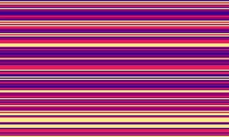 Geometric stripes seamless pattern with horizontal lines in varied colours, creating an abstract background. Ideal for textile design, wallpaper, or graphic prints. vector