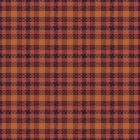 Arabic seamless plaid texture, jpg background fabric pattern. Structure textile tartan check in red and orange colors. vector