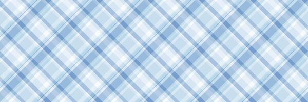 Pillow background seamless textile, random tartan plaid pattern. Page fabric texture check in light and pastel snow colors. vector
