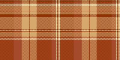 Group fabric textile check, performance pattern background . Delicate plaid texture tartan seamless in orange and light colors. vector