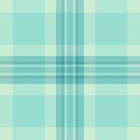 Mesh tartan seamless fabric, woven check pattern . Layer plaid background texture textile in teal and light colors. vector
