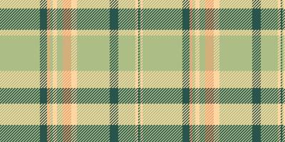 Royal pattern texture plaid, creativity seamless fabric. Scenery background tartan textile check in pastel and orange colors. vector