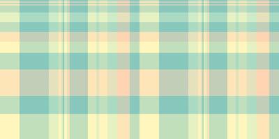 Japan texture plaid seamless, yuletide check textile. Exotic tartan pattern fabric background in light and teal colors. vector