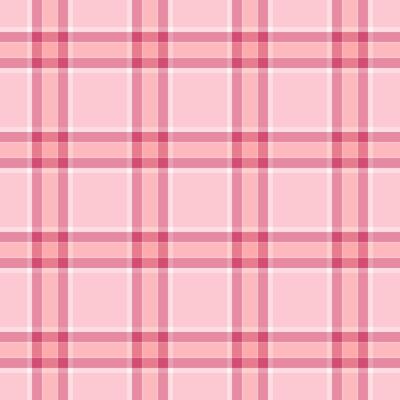 Ornate background plaid, multi tartan pattern fabric. Uniform seamless check texture textile in light and red colors.