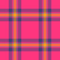 Isolation fabric pattern textile, sexual texture background . Day seamless check tartan plaid in pink and blue colors. vector