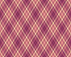 Argyle pattern of geometric rhombus. Harlequin check wallpaper design. Classic diamond shaped textile material for web background, print fabric clothing, sweater, wrapping paper, gift card, invitation vector