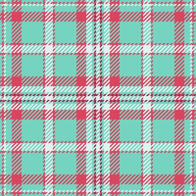 Free plaid fabric , old check textile tartan. Covering texture seamless background pattern in teal and red colors.