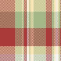 Improvement fabric textile check, kitchen background pattern. Relax plaid texture tartan seamless in pastel and red colors. vector