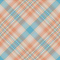 Seamless pattern of scottish tartan plaid. Repeatable background with check fabric texture. backdrop striped textile print. vector