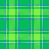 Turkish background texture textile, twill tartan plaid . Checks check fabric pattern seamless in green and blue colors. vector