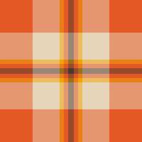 Femininity check plaid , painting textile tartan fabric. National seamless background texture pattern in orange and bright colors. vector