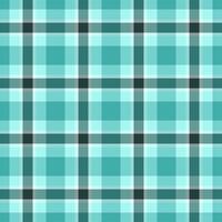 Volume background fabric seamless, customize check pattern . Vogue textile plaid texture tartan in teal and light colors. vector