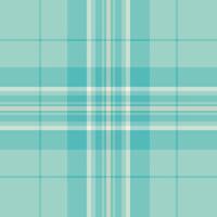 Graph plaid background fabric, scenery tartan texture pattern. Skill textile check seamless in light and pale teal colors. vector