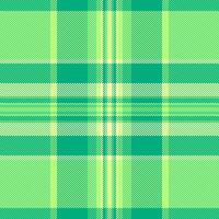 Textile pattern fabric of seamless tartan texture with a check background plaid. vector