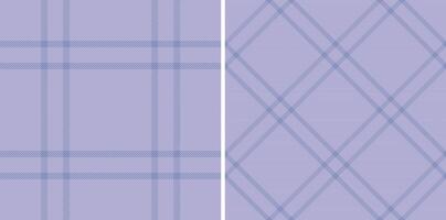 Check plaid tartan of texture background fabric with a pattern textile seamless. Set in gradient colors. Ribbon craft ideas. vector