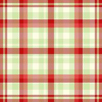 Halloween pattern texture fabric, simple textile plaid check. Eps seamless background tartan in red and light colors. vector