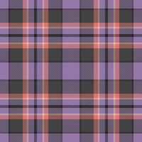 Plaid seamless pattern. Check fabric texture. textile print. vector